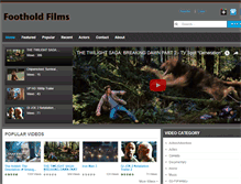 Tablet Screenshot of footholdfilms.com